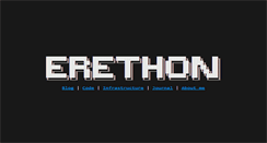 Desktop Screenshot of erethon.com