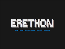 Tablet Screenshot of erethon.com